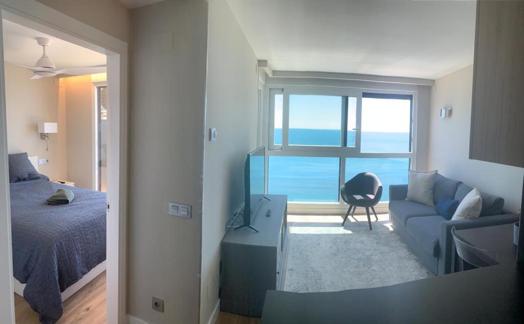 Appartement Espectaculares Vistas Al Mar Playa Malagueta à Málaga Extérieur photo